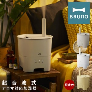 【レビュー投稿で+5％還元】ブルーノ 加湿器 超音波 アロマミスト POT MIST BOE078 BRUNO タイマー 抗菌タンク インテリア家電 一年保証