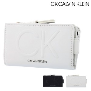 【レビュー投稿で+5％還元】シーケー カルバンクライン キーケース メンズ 本革 ロゴス 816652 CK CALVIN KLEIN L字ファスナー 牛革 レザ