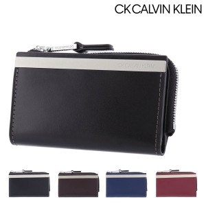 【レビュー投稿で+5％還元】シーケー カルバンクライン キーケース トップ メンズ 816661 CK CALVIN KLEIN コインケース 小銭入れ 本革 