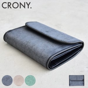 【レビュー投稿で+5％還元】クルニー 二つ折り財布 シビラ メンズ レディース CR-00042 CRONY. Sibilla Tri-Fold Wallet トライフォール