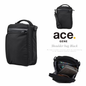 【レビュー投稿で+5％還元】エースジーン ace.GENE ショルダーバッグ 54551 フレックスライトフィット タテ型 ミニショルダー 軽量 2way 