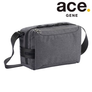 【レビュー投稿で+5％還元】エースジーン ショルダーバッグ メンズ ホバーライト2 67612 ace.GENE 横型 ミニショルダー シンプル