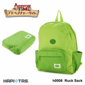 【レビュー投稿で+5％還元】アドベンチャー・タイム リュック レディース H0006 Adventure Time ハピタス 旅行バッグ 折りたたみ キャリ