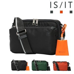 【レビュー投稿で+5％還元】イズイット ショルダーバッグ ミニショルダー メンズ 936111 フロント ISIT IS/IT 斜め掛け ミニバッグ ワン