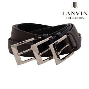 【レビュー投稿で+5％還元】ランバンコレクション ベルト JLMB1200 LANVIN COLLECTION メンズ 本革 日本製