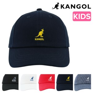 【レビュー投稿で+5％還元】カンゴール キャップ キッズ 子供用 子ども 195269005 KANGOL キッズウォッシュドベースボール コットン 帽子