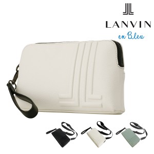 【レビュー投稿で+5％還元】ランバンオンブルー クラッチバッグ ショルダーバッグ 2way メンズ 512121 Timbre タンブル LANVIN en Bleu 