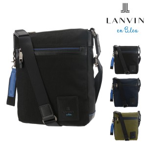 【レビュー投稿で+5％還元】ランバンオンブルー ショルダーバッグ メンズ 530111 リール LANVIN en Bleu 通勤 斜め掛け