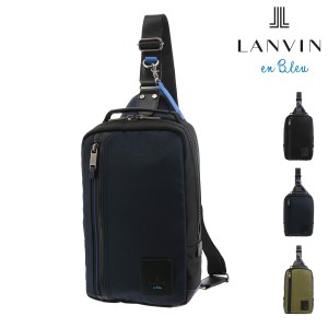 【レビュー投稿で+5％還元】ランバンオンブルー ボディバッグ ワンショルダー メンズ 530911 リール LANVIN en Bleu  斜め掛け