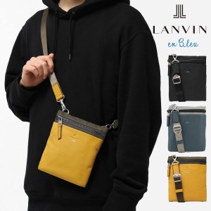 【レビュー投稿で+5％還元】ランバンオンブルー ショルダーバッグ メンズ レディース 531101 ポワソン LANVIN en Bleu サコッシュ ミニシ