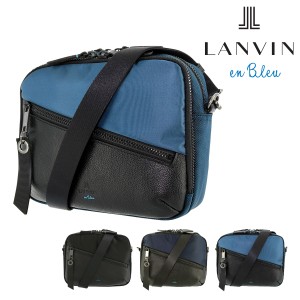 【レビュー投稿で+5％還元】ランバンオンブルー ショルダーバッグ フェリックス メンズ 564121 日本製 LANVIN en Bleu 軽量 コンパクト 