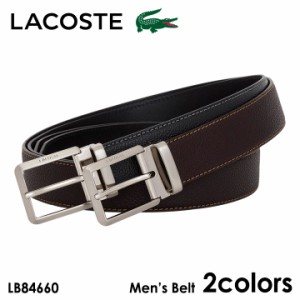 【レビュー投稿で+5％還元】ラコステ ベルト メンズ LB84660 LACOSTE 牛革 本革 レザー 日本製