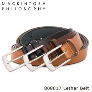 【レビュー投稿で+5％還元】マッキントッシュ フィロソフィー ベルト メンズ 808017 MACKINTOSH PHILOSOPHY 牛革 本革 レザー 日本製 ブ