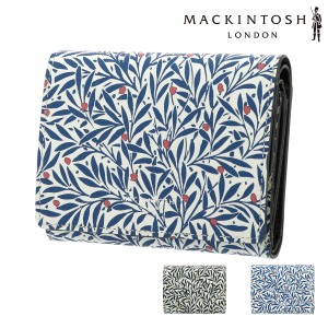 【レビュー投稿で+5％還元】マッキントッシュ ロンドン 三つ折り財布 ガーデン レディース 5060014 MACKINTOSH LONDON ミニ財布 本革 牛