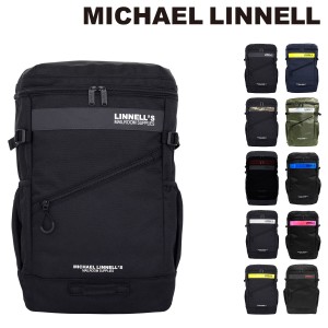 【レビュー投稿で+5％還元】マイケルリンネル MICHAEL LINNELL リュック スクールバッグ ML-020  【 バックパック リフレクター スクエア