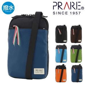 【レビュー投稿で+5％還元】プレリー スマホショルダー 本革 撥水  メンズ レディース NP04180 ジョイ PRAIRIE スマホポーチ ショルダー