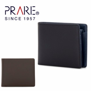 【レビュー投稿で+5％還元】プレリー PRAIRIE 二つ折り財布 NP11212 FRENCH BOX CALF メンズ レザー 財布