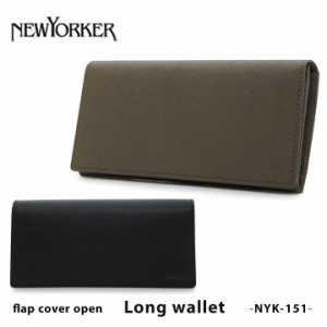 【レビュー投稿で+5％還元】ニューヨーカー NEWYORKER 長財布 NYK151 インサイドチェック レザー 革 smtb-kw2