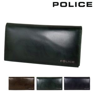 【レビュー投稿で+5％還元】ポリス 長財布 SPAZZOLA スパッツォラ メンズ 70503 POLICE 札入れ 束入れ 牛革