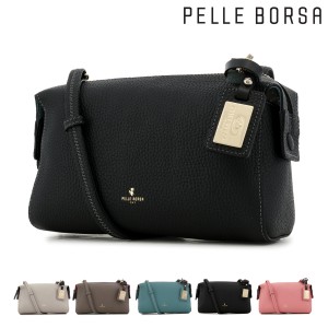 ペレボルサ ショルダーバッグ 本革 レディース 4717 レネット PELLE BORSA ミニショルダー 冠婚葬祭 お呼ばれ 上品 レザー 牛革