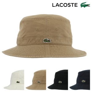 ラコステ 帽子 サファリハット 日本製 メンズ ハット サハリハット RK3981J99 LACOSTE バケットハット