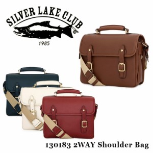 【レビュー投稿で+5％還元】シルバーレイククラブ SILVER LAKE CLUB ショルダーバッグ 130183 オイルレザー 【 2WAY ハンドバッグ メンズ