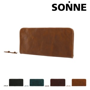 【レビュー投稿で+5％還元】ゾンネ 長財布 ラウンドファスナー トレット メンズ SOTR001 SONNE TORETTO 馬革 本革 レザー