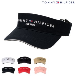 トミー ヒルフィガー ゴルフ サンバイザー 帽子 メンズ レディース THMB3F52 TOMMY HILFIGER GOLF サイズ調整可能 日除け 暑さ対策