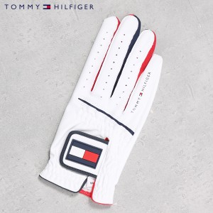【レビュー投稿で+5％還元】トミーヒルフィガー ゴルフ グローブ 手袋 メンズ レディースTHMG211 Tommy Hilfiger 右手用 Sサイズ Mサイズ