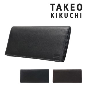 【レビュー投稿で+5％還元】タケオキクチ 長財布 オイルヌメ 牛革 本革 レザー メンズ 6180118 TAKEO KIKUCHI 財布