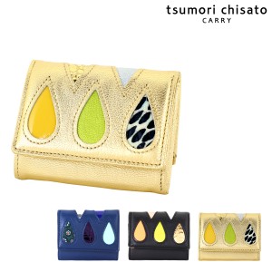 【レビュー投稿で+5％還元】ツモリチサト キャリー 三つ折り財布 本革 tsumori chisato CARRY ドロップス レディース 57921 日本製 │ ミ