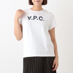 アーペーセー A.P.C. Tシャツ トップス ホワイト レディース APC COBQX F26588 IAK