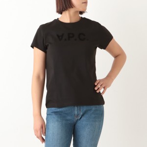 アーペーセー A.P.C. Tシャツ トップス ブラック レディース APC COBQX F26944 LZZ