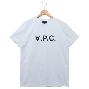 アーペーセー Tシャツ カットソー ブルー メンズ APC H26943 COBQX IAB