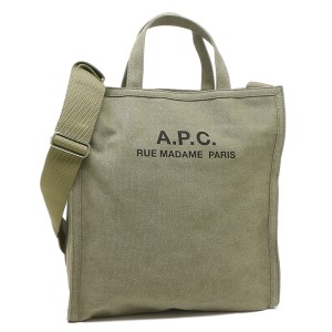 アーペーセー A.P.C. バッグ トートバッグ カバ 2WAY カーキ メンズ レディース APC CODBM H61318 JAA A4対応