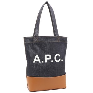 アーペーセー トートバッグ ネイビー ブラウン メンズ レディース APC CODDP M61444 CAF A4対応