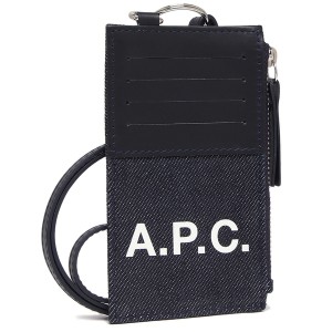 アーペーセー フラグメントケース カードケース コインケース ネイビー ブラウン メンズ レディース ユニセックス APC M63527 CODDP IAK