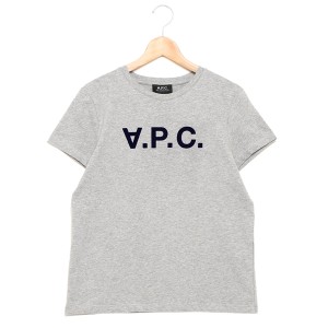 アーペーセー Tシャツ 半袖カットソー トップス グレー レディース APC F26944 COEZB PLB