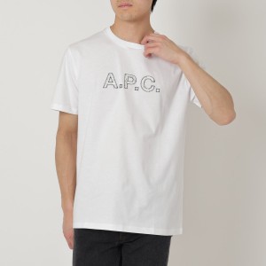 アーペーセー Tシャツ ドラゴン リバティ 半袖カットソー トップス ホワイト メンズ APC H26255 COFDW AAB