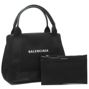 バレンシアガ バッグ トートバッグ ネイビーカバ Sサイズ ブラック レディース BALENCIAGA 339933 2HH3N 1000