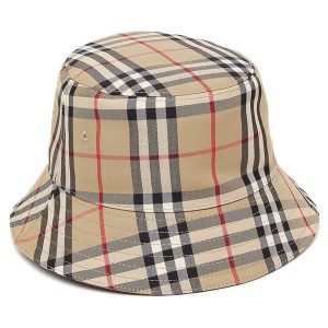 【P10% 6/5 10:00~6/12 9:59】バーバリー 帽子 バケットハット ベージュ メンズ レディース BURBERRY 8026927 A7026