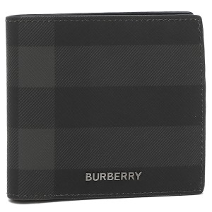 バーバリー 二つ折り財布 ブラック メンズ BURBERRY 8056707 A1208