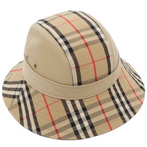 バーバリー ハット 帽子 バケットハット ベージュ メンズ レディース BURBERRY 8057384 B1677