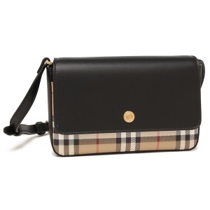 バーバリー ショルダーバッグ ハンプシャー ブラック レディース BURBERRY 8065481 A1189