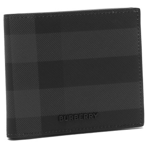 バーバリー 二つ折り財布 グレー メンズ BURBERRY 8070201 A1208