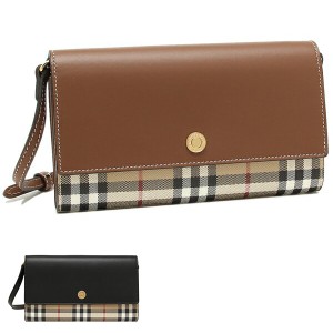 バーバリー 長財布 ショルダーバッグ ベージュ レディース BURBERRY 8058001