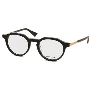 ボッテガヴェネタ メガネフレーム 眼鏡フレーム アジアンフィット ブラック ゴールド メンズ BOTTEGA VENETA BV1263O 001
