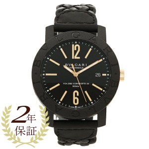 【2年保証】ブルガリ 時計 メンズ BVLGARI 腕時計 BBP40BCGLD/N ブラック