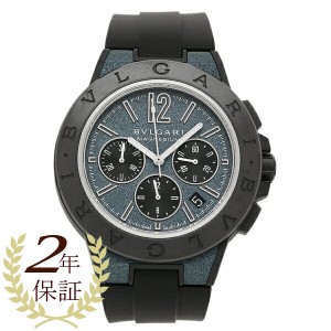 【2年保証】ブルガリ 時計 メンズ BVLGARI 腕時計 DG42C3SMCVDCH ブルー ブラック