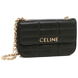 セリーヌ ショルダーバッグ チェーン ショルダーバッグ マトラッセ モノクローム ブラック レディース CELINE 111273EPZ 38NO